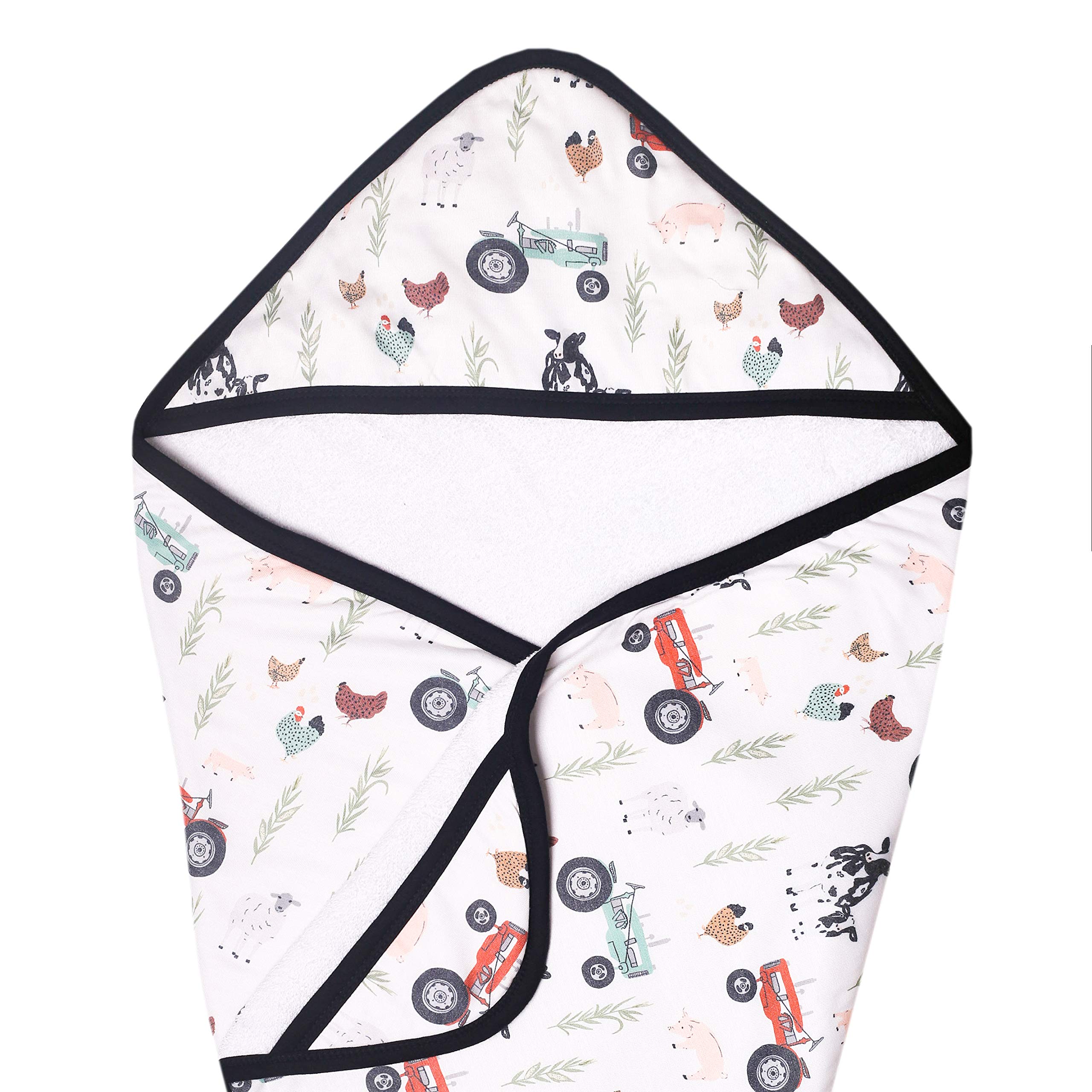 Copper Pearl Hooded Bath Towels Premium Knit/Terry Cloth Baby Towels with Hood, Pockets, and Cool Designs - Great to Gift and Make Bath Time Fun -