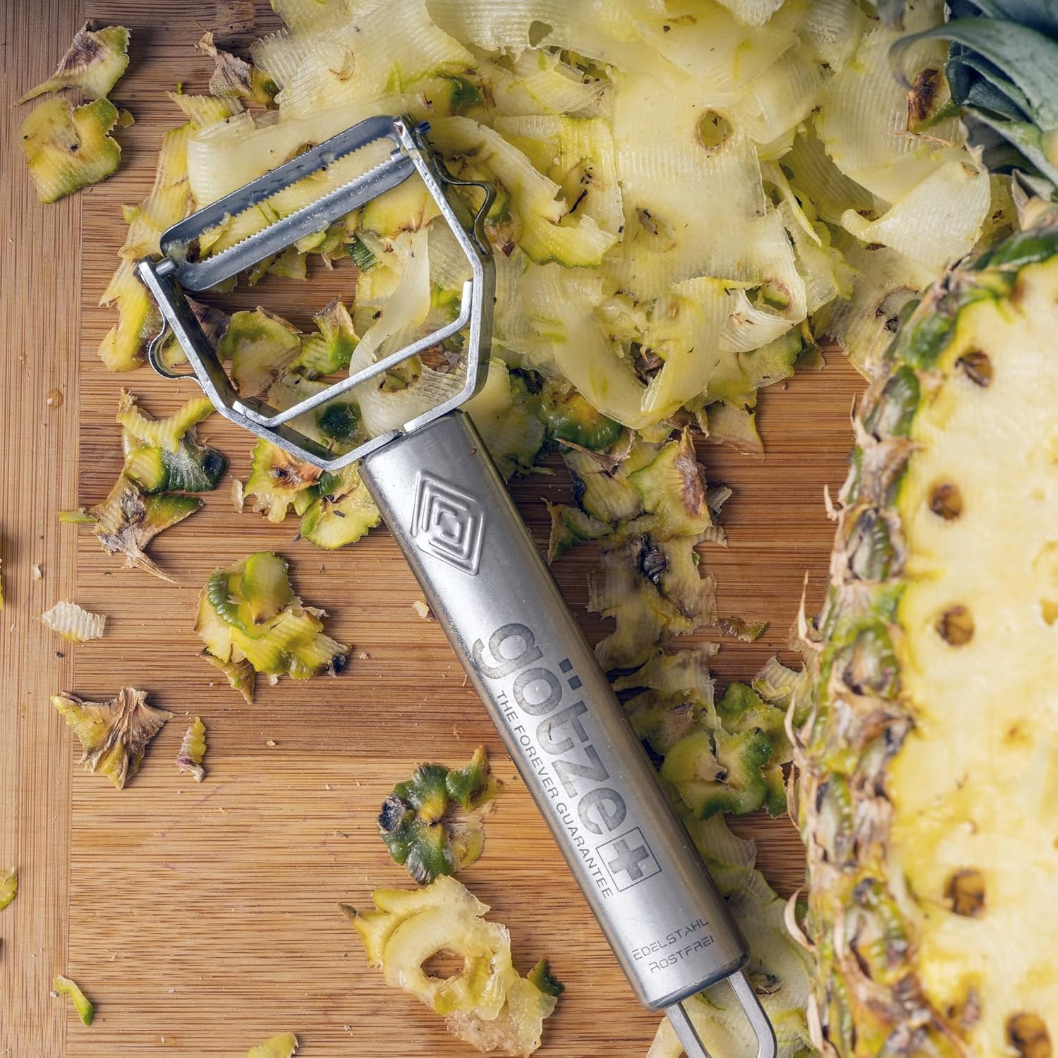 The Götze Peelers set pineapple potato butternat butternut squash peeler zoodles