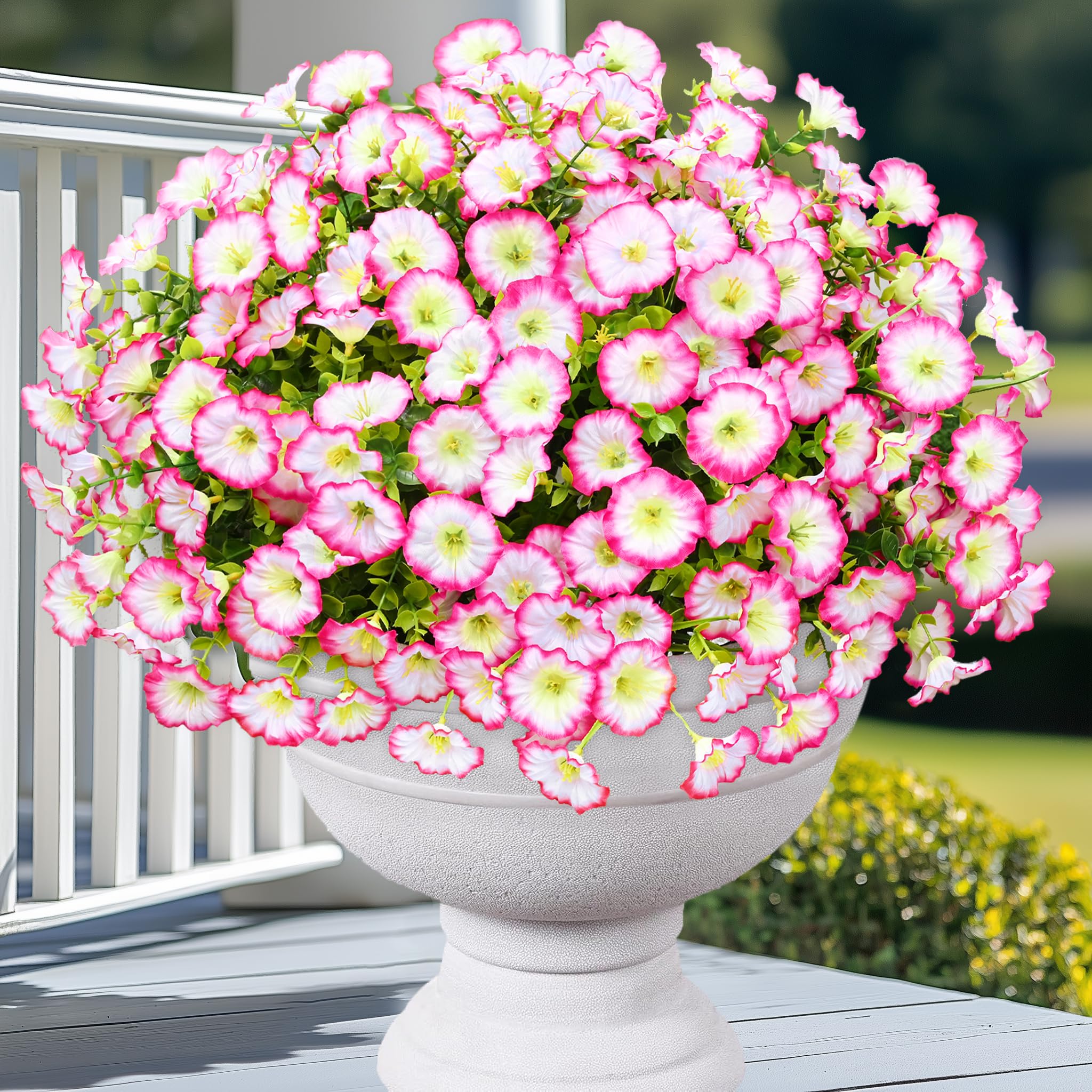 Amazon.com: Yastouay Artificial Flowers for Outdoors, 14 Bundles