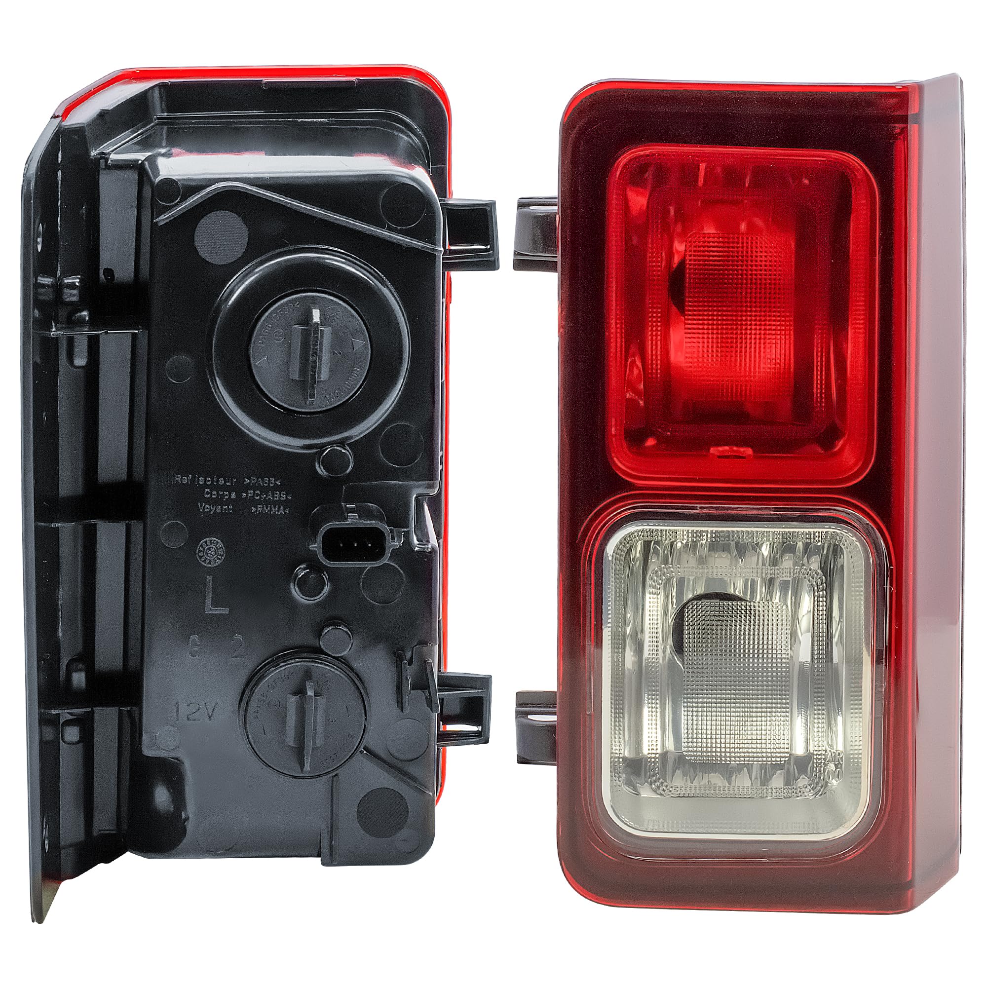 LONGLING Luz trasera izquierda luz trasera inferior para Renault Trafic Nissan NV300 2014-2023 Opel Vivaro B Fiat Talento 2014-2022