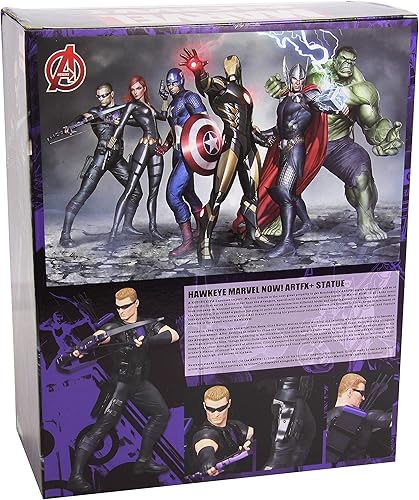 Miniatura 2 de Kotobukiya Marvel Comics Los Vengadores ahora Hawkeye ARTFX  Estatua
