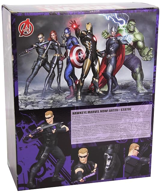 Foto 2 de 2 de Kotobukiya Marvel Comics Avengers Now! Hawkeye ArtFX+ Estatua