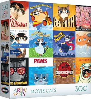 Planet Cat - Movie Cats - 300 Piece Jigsaw Puzzle for Adults
