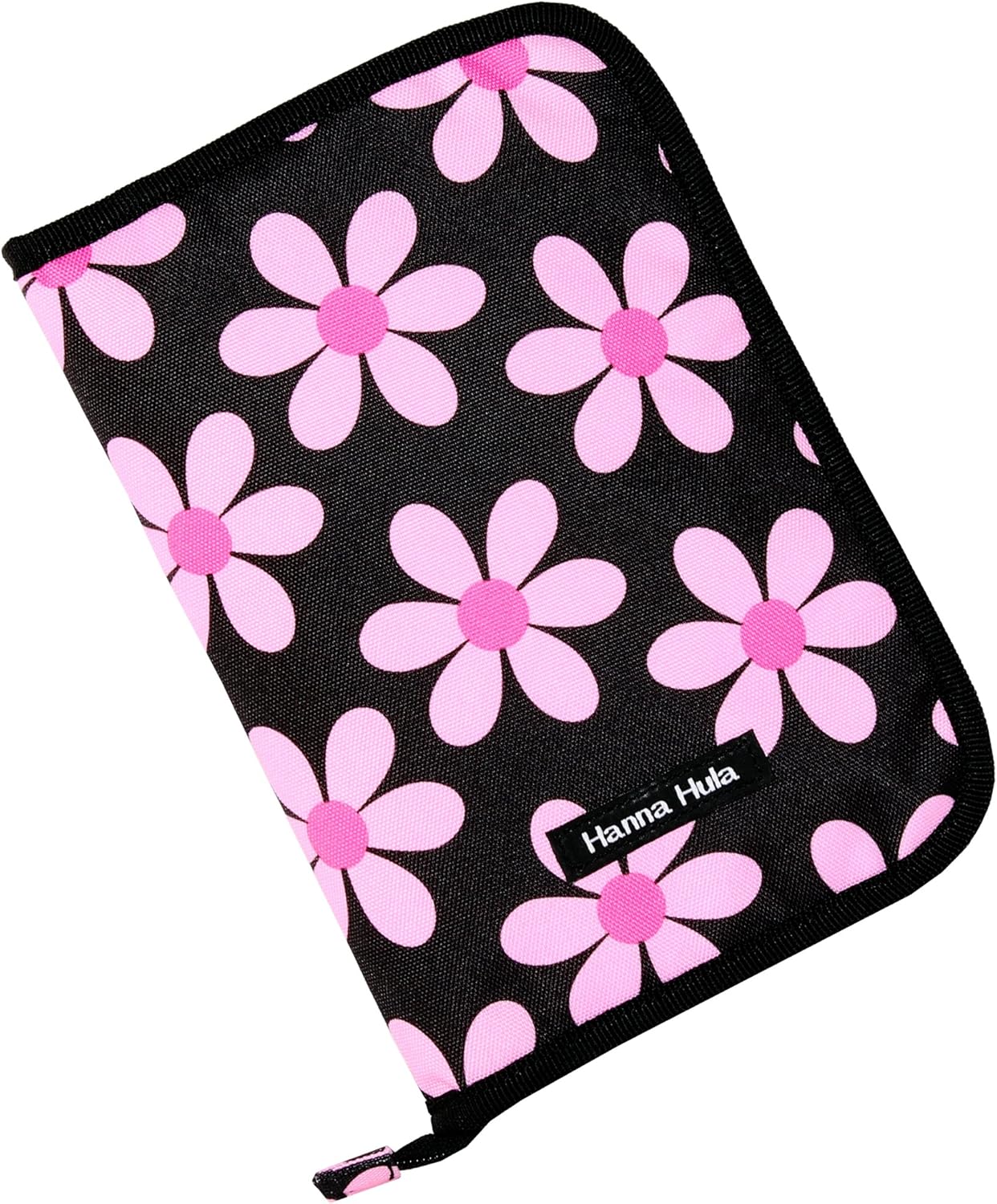 Hanna Hula (hannah) Flat Pet Health Notebook Case Large Multi Case Dog Cat retorohurawa-pinku