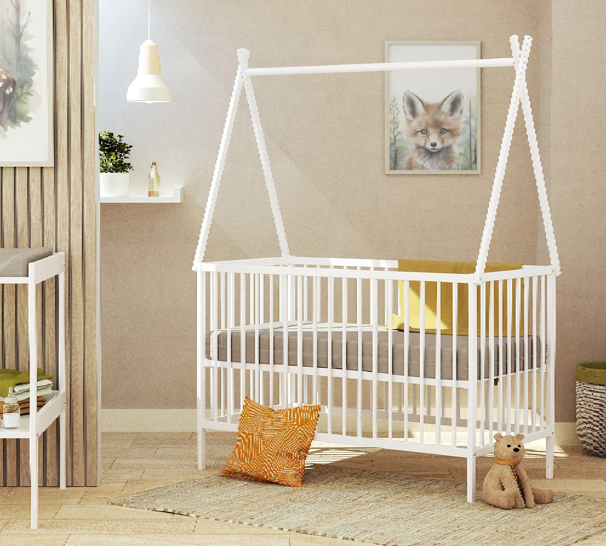 Materasso Da Viaggio Roba Style 60x120 Cm – Pieghevole, Con Borsa, In Schiuma PU, Per Neonati E Bambini