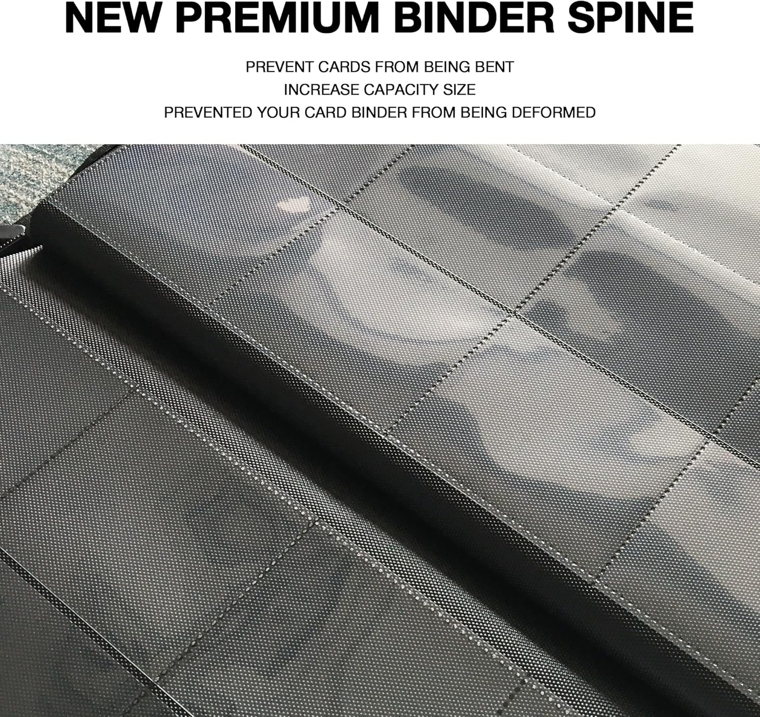 Premium1024 Pockets card guard binder for pokemon cards,16-Pocket penny sleeves,card sleeves storage album,top Side Loaders trading card binder for TCG,photocard holder for magic the gathering