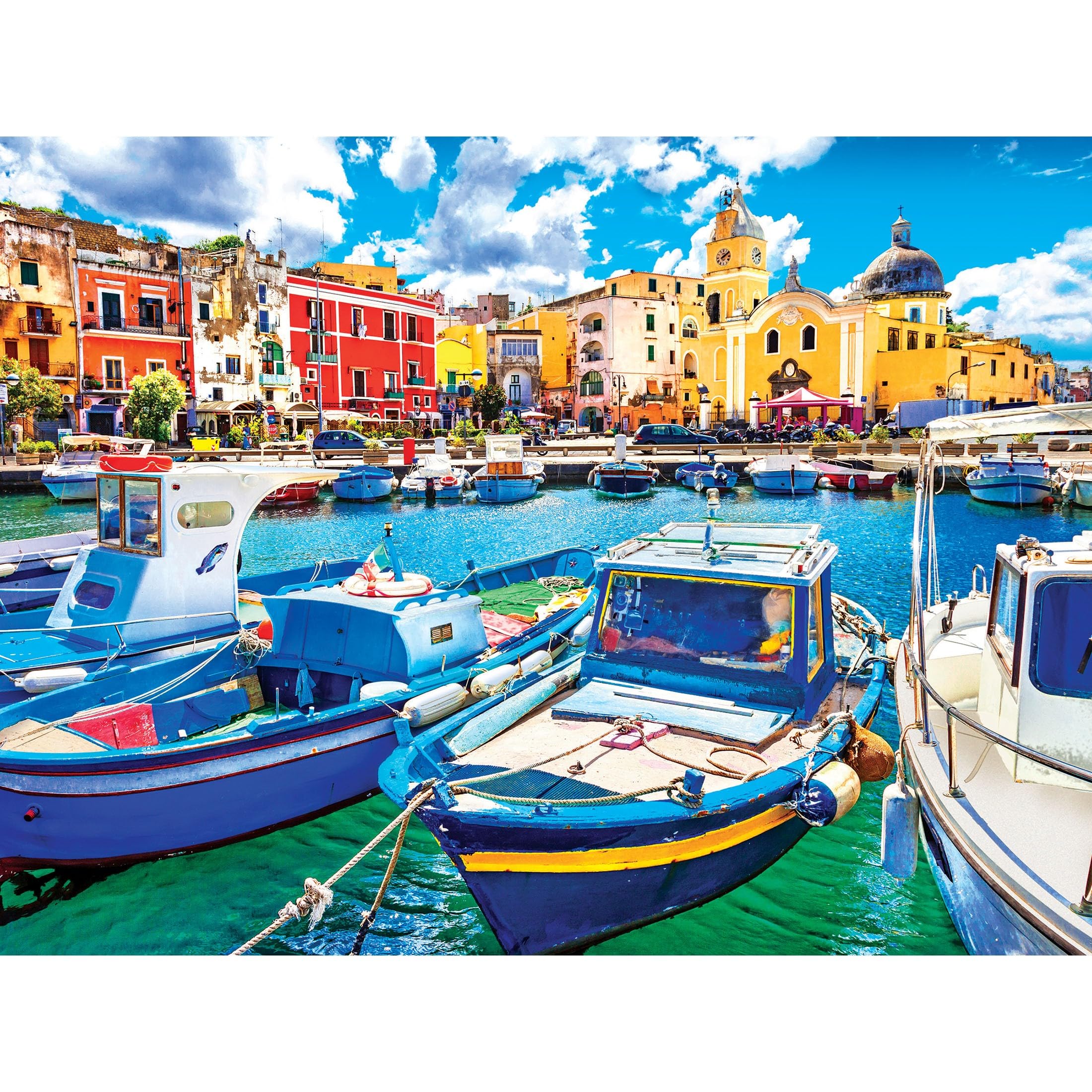 Amazon.com: RoseArt - Kodak Premium - Colorful Procida Island and