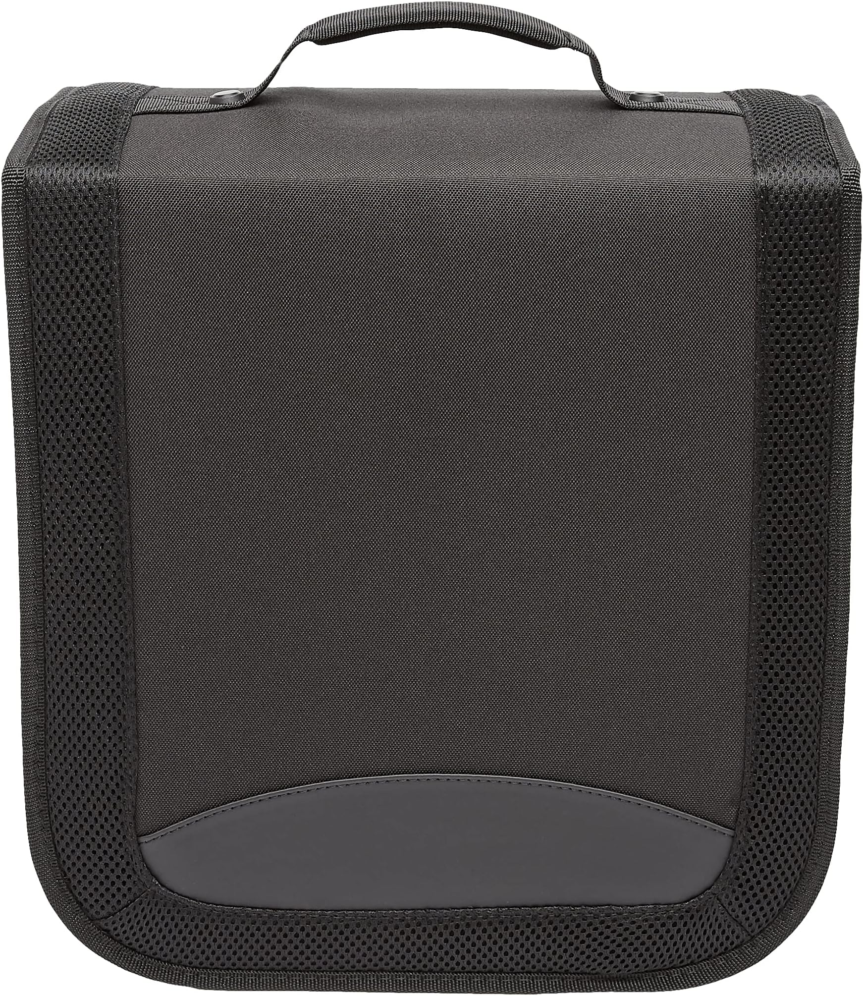 Amazon Basics Polyester CD/DVD Portable Storage Binder with Handle, 400-Capacity, Black