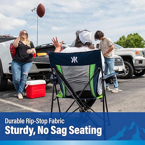 Miniatura 38 de Kijaro Dual Lock Pro - Silla plegable para ventilador deportivo, 26 pulgadas de largo x 35.5 pulgadas de ancho x 37 pulgadas de alto, Minnesota
