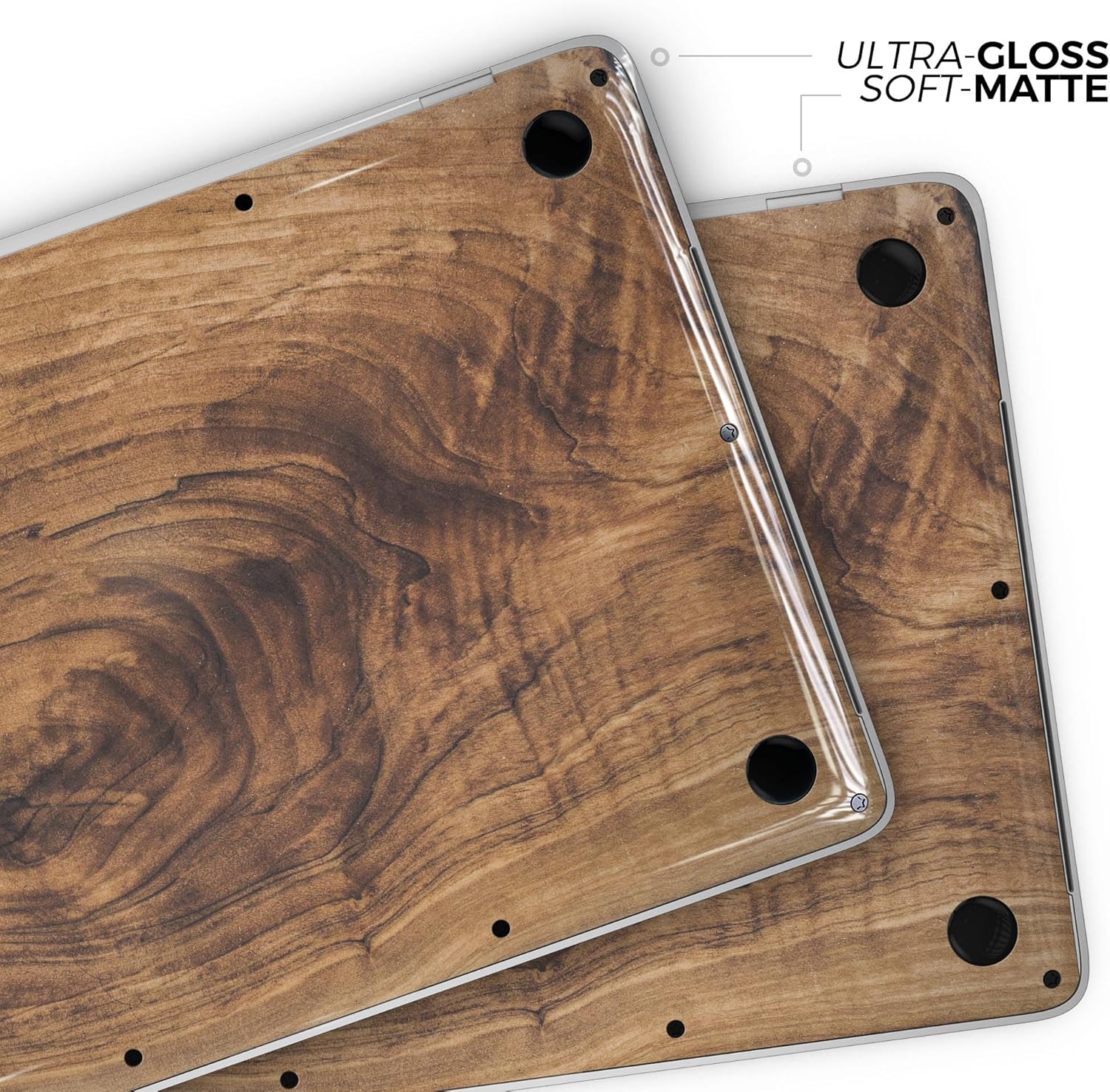 DesignSkinz - Compatible with MacBook Pro 16" M1/M2 (A2485/A2780) - Skin Decal Protective Scratch Resistant Vinyl Wrap - Raw Wood Planks V11