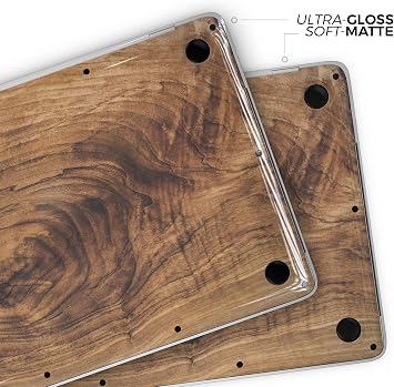 DesignSkinz - Compatible with MacBook Pro 13 w TB (A2289/A2251) - Skin Decal Protective Scratch Resistant Vinyl Wrap - Raw Wood Planks V11
