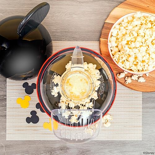Miniatura 6 de Uncanny Brands Disney Mickey Mouse - Máquina para hacer palomitas de maíz - Electrodoméstico de cocina