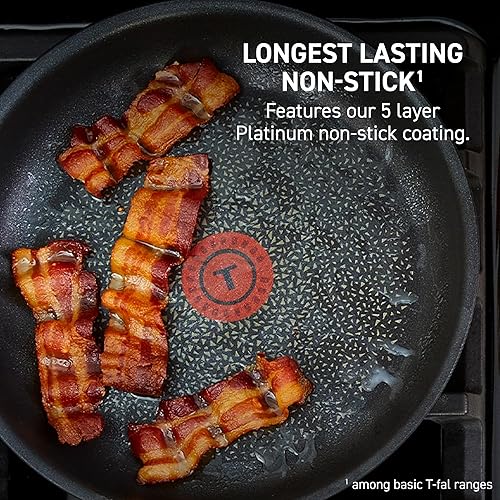 Miniatura 4 de T-fal Ingenio - Juego de utensilios de cocina antiadherentes, 10 piezas, inducción, apto para horno 500F, ollas y sartenes, asas desmontables, apto