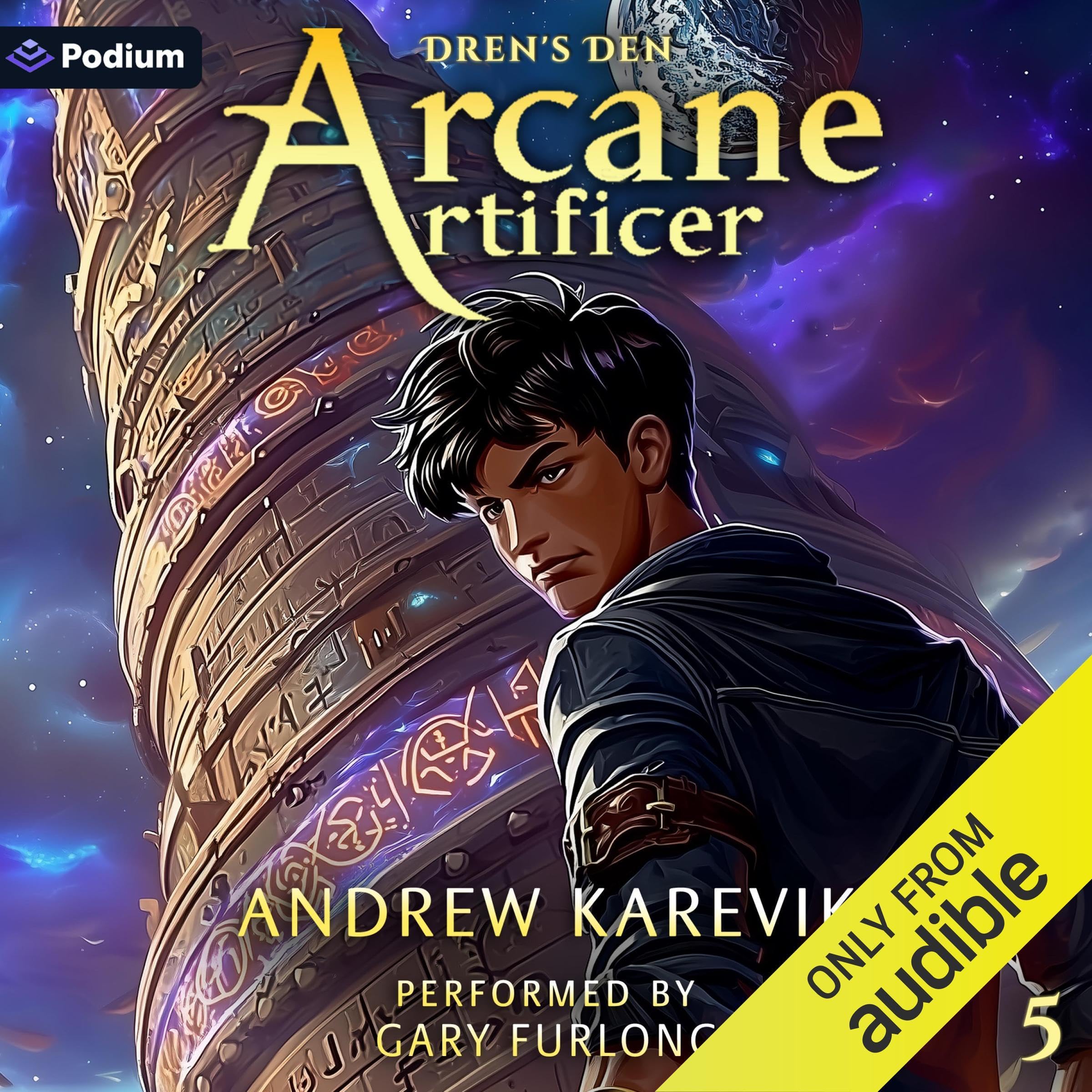 Cover art for Arcane Artificer 5