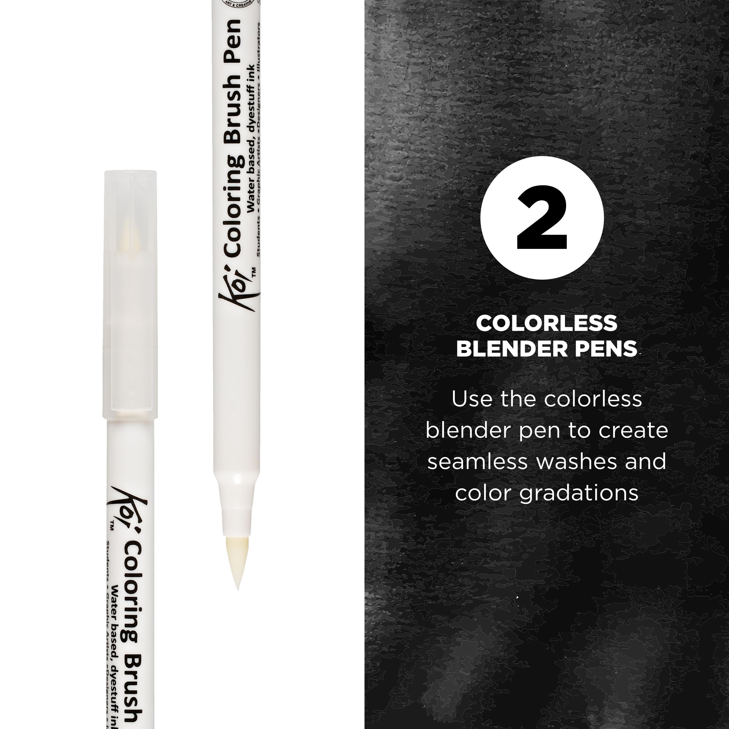 Amazon.com: SAKURA XBR-Blend 2-Piece Blister Card Koi Colorless