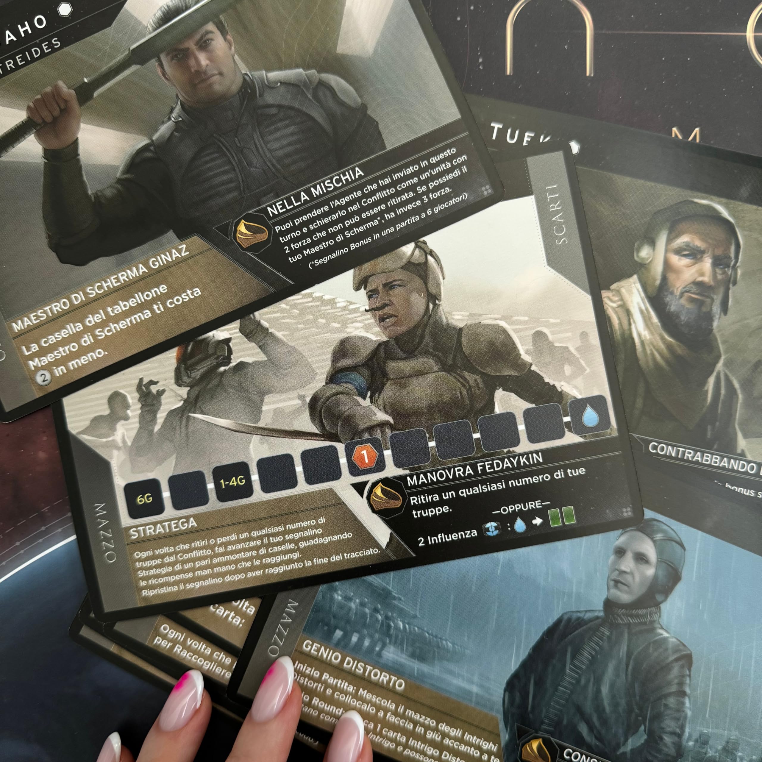 Asmodee Dune - Imperium: Lignaggi, Espansione Gioco da Tavolo per Dune - Imperium e Dune - Imperium: Insurrezione, Edizione in italiano