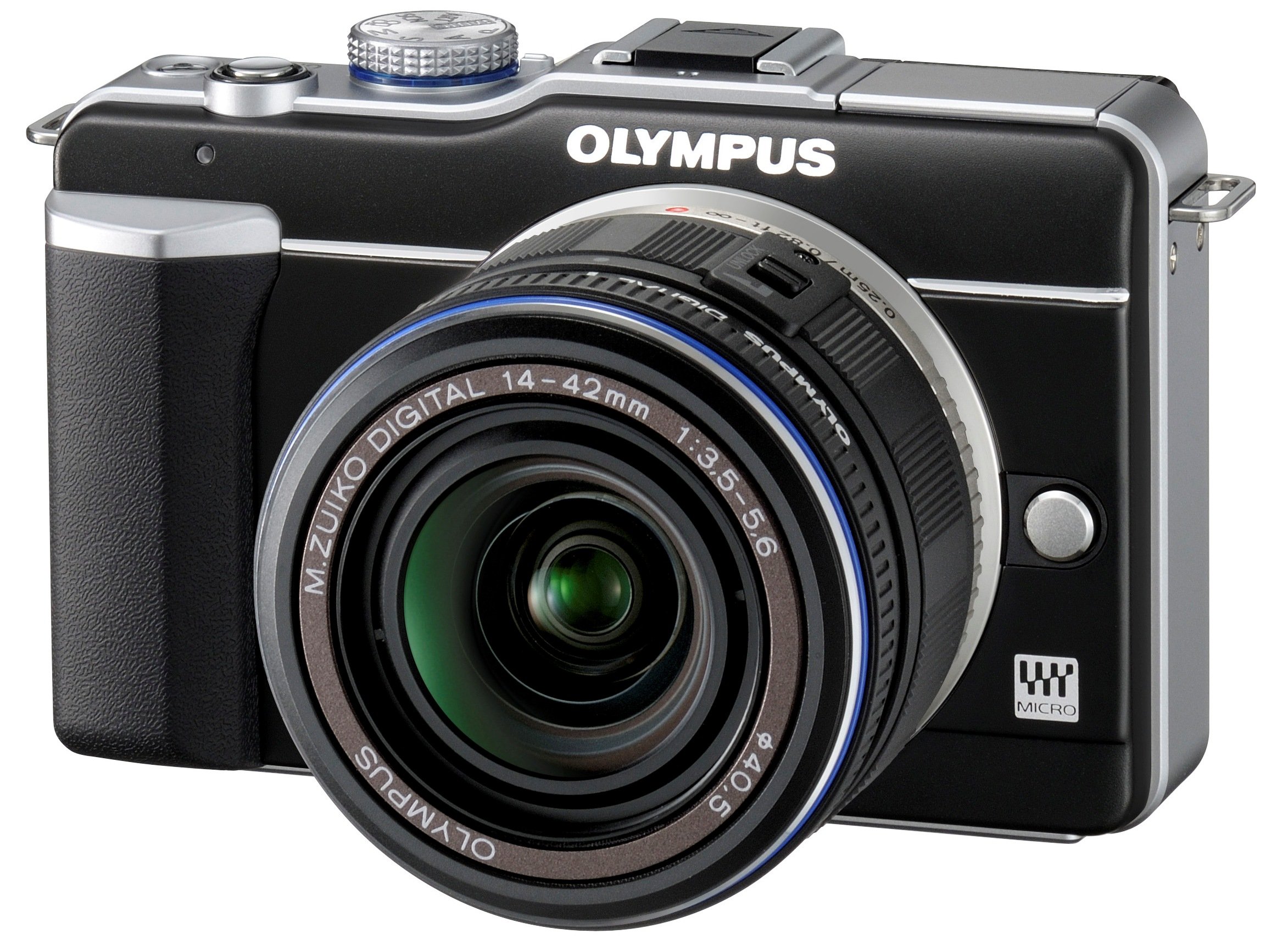 OLYMPUS ミラーレス一眼 PEN E-PL1レンズキット ブラック E-PL1 LKIT 
