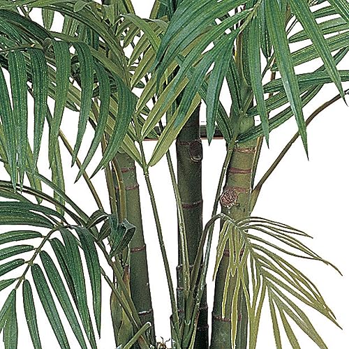 Miniatura 6 de Nearly Natural 5000 Areca - Palmera decorativa de seda, 3 pies, color verde
