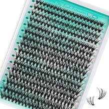 AMZGIRL LASH Individual Eyelashes 320Pcs 30D Soft Eyelash Extension Individual DIY Eyelash Extension Cluster Lashes for Home Application