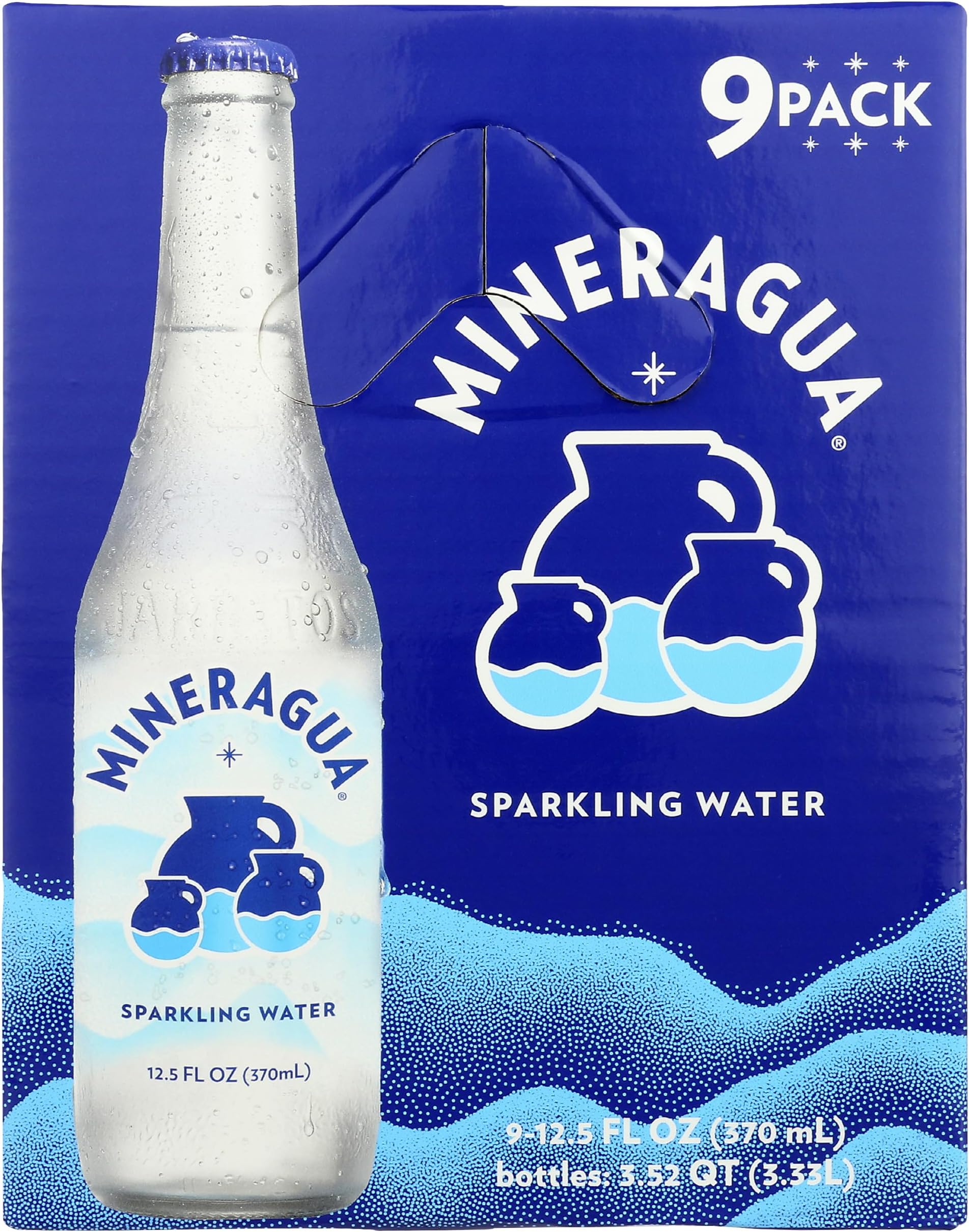 Amazon.com: Mineragua Sparkling Water 9 Count, 112.5 FZ : Grocery ...