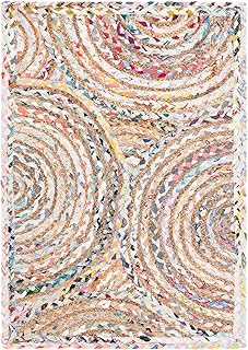 12 Lake House Bathroom Ideas for Breezy Relaxed Coastal Living 87 SAFAVIEH Cape Cod Collection Accent Rug - 2' x 3', Beige & Multi, Handma...