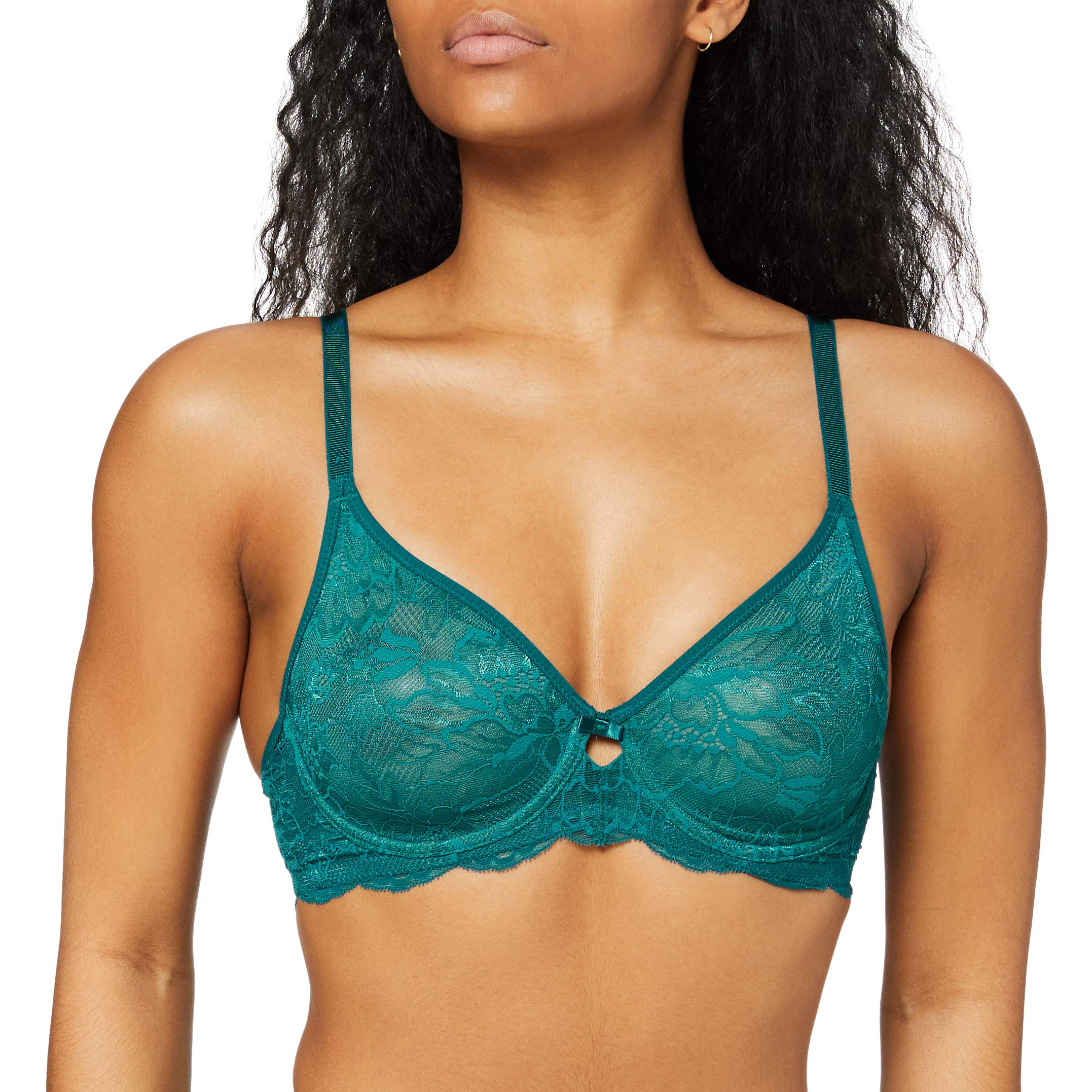 Triumph Women's Amourette Charm W02 Wired Bra, Mystic Sea, 32B