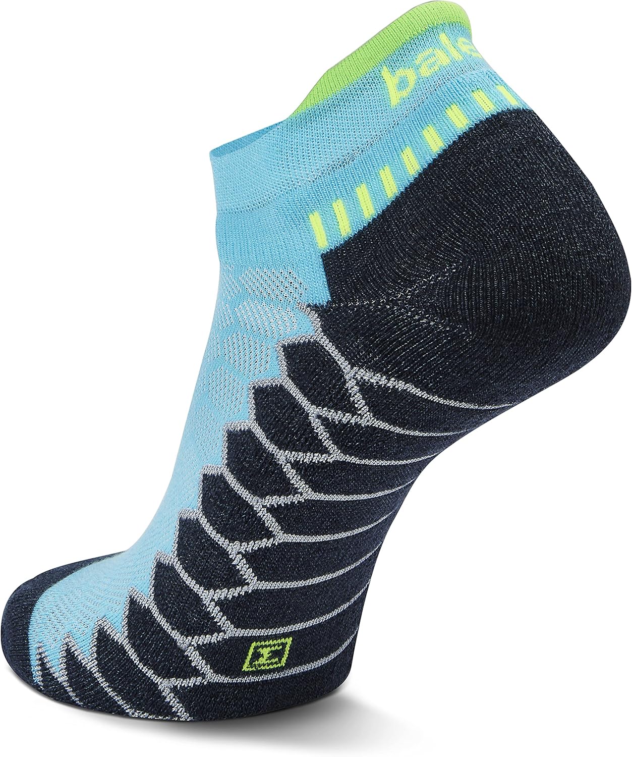 Balega Silver Compression Fit Performance No Show Athletic Running Socks for Men and Women (1 Pair)
