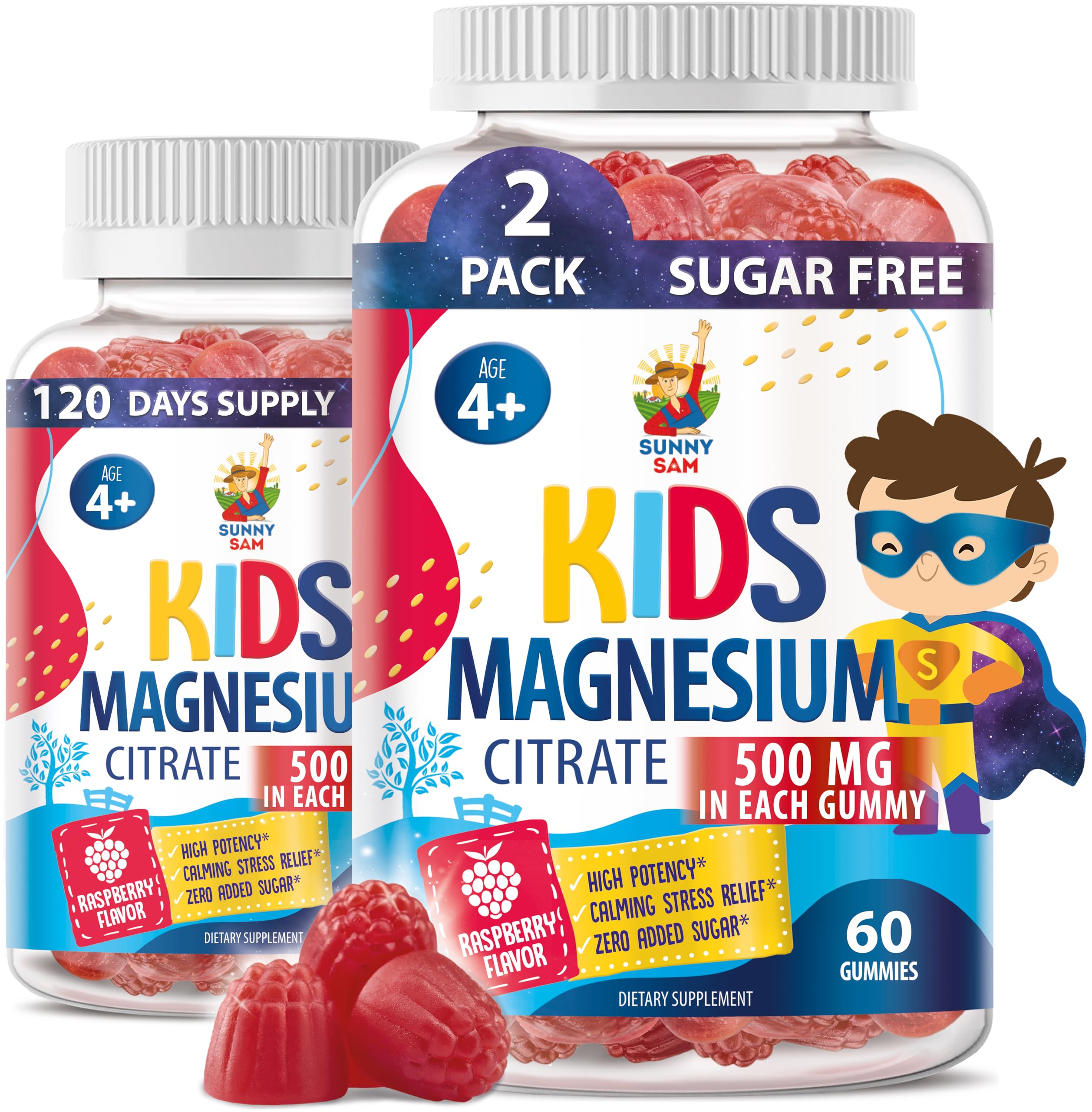 Sunny Sam Sugar-Free Magnesium Gummies
