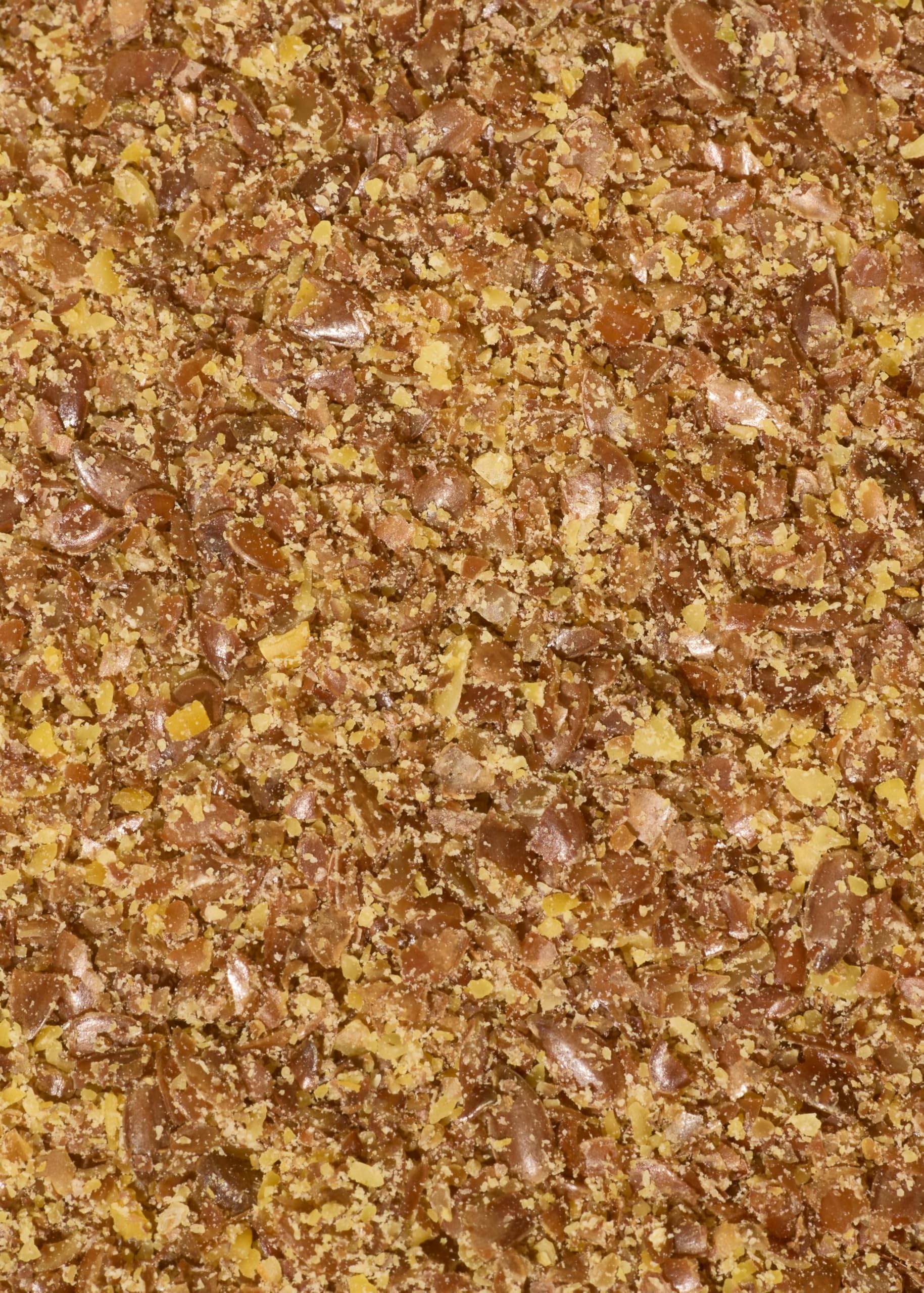 KoRo - Semi di lino macinati bio 2 kg - Formato convenienza - Senza additivi - In ricette o come topping - Bio e vegan