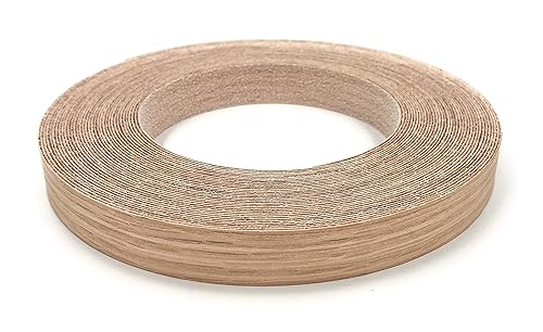 Miniatura 32 de Edge Supply Birch Rollo de 3/4 pulgadas x 250 pies – Cinta de chapa de madera prepegada para planchar – Cinta de borde de chapa de madera con Abedul