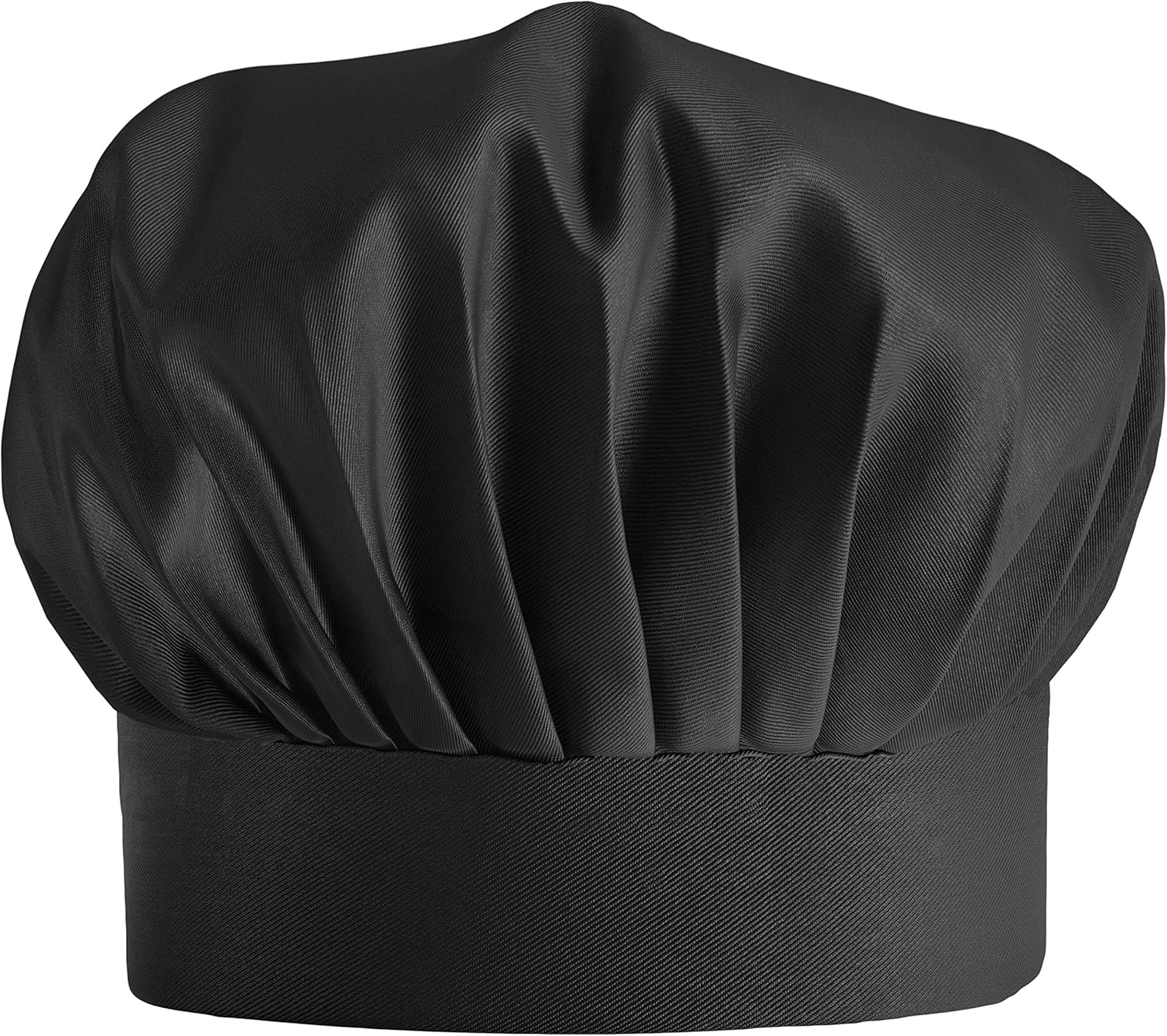 APRON DADDY Chef Hat - Adult Adjustable Kitchen Cooking Hat for Men & Women Chefs Black: Clothing, Shoes & Jewelry