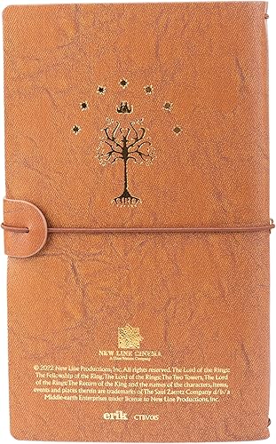 Miniatura 2 de The Lord of The Rings Travel Notebook - The Lord of The Rings Notebook - Leatherette Notebook 19.6X12cm  Personal Diary - Notepad - Official Licensed