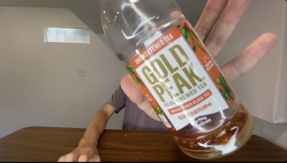 Taste Test Gold Peak Unsweetened Brewed Black Iced Tea Drink