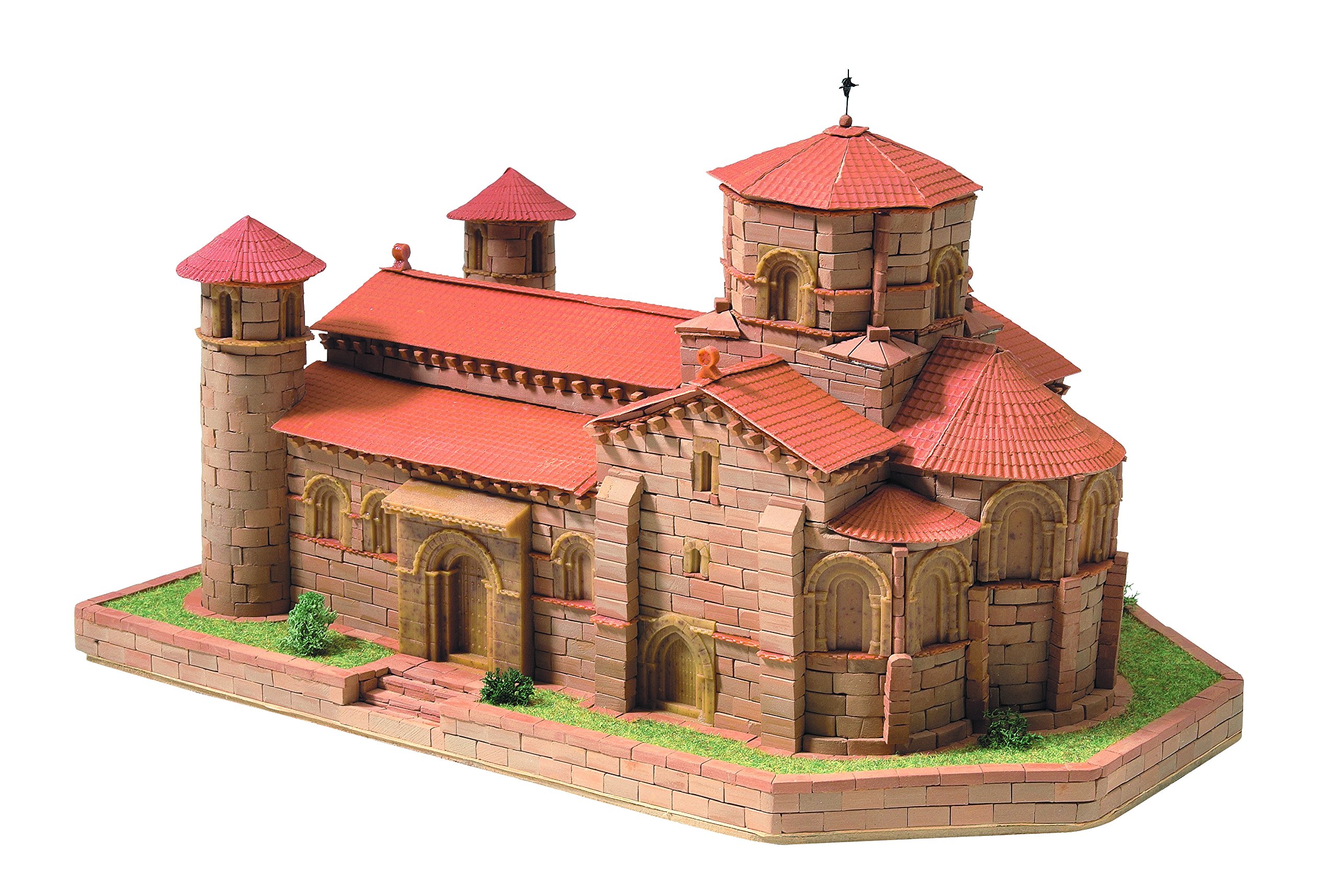 Keranova- Kit de cerámica San Martín de Frómista, Color marrón (30101) , color/modelo surtido