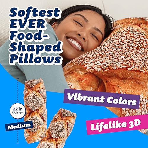 Miniatura 68 de Almohada 3D de 37 pulgadas, hecha con tela súper suave y ultra premium, lindo, cómodo, afelpado, cojín de cuerpo para decoración del hogar o mujeres