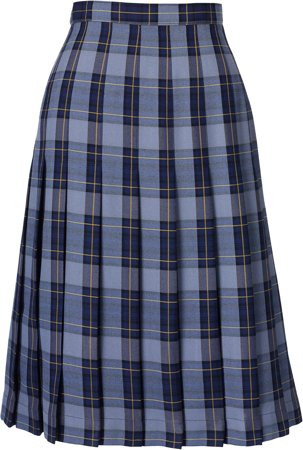 Lands' End School Uniform Women's Plaid Pleated Skirt Below the Knee