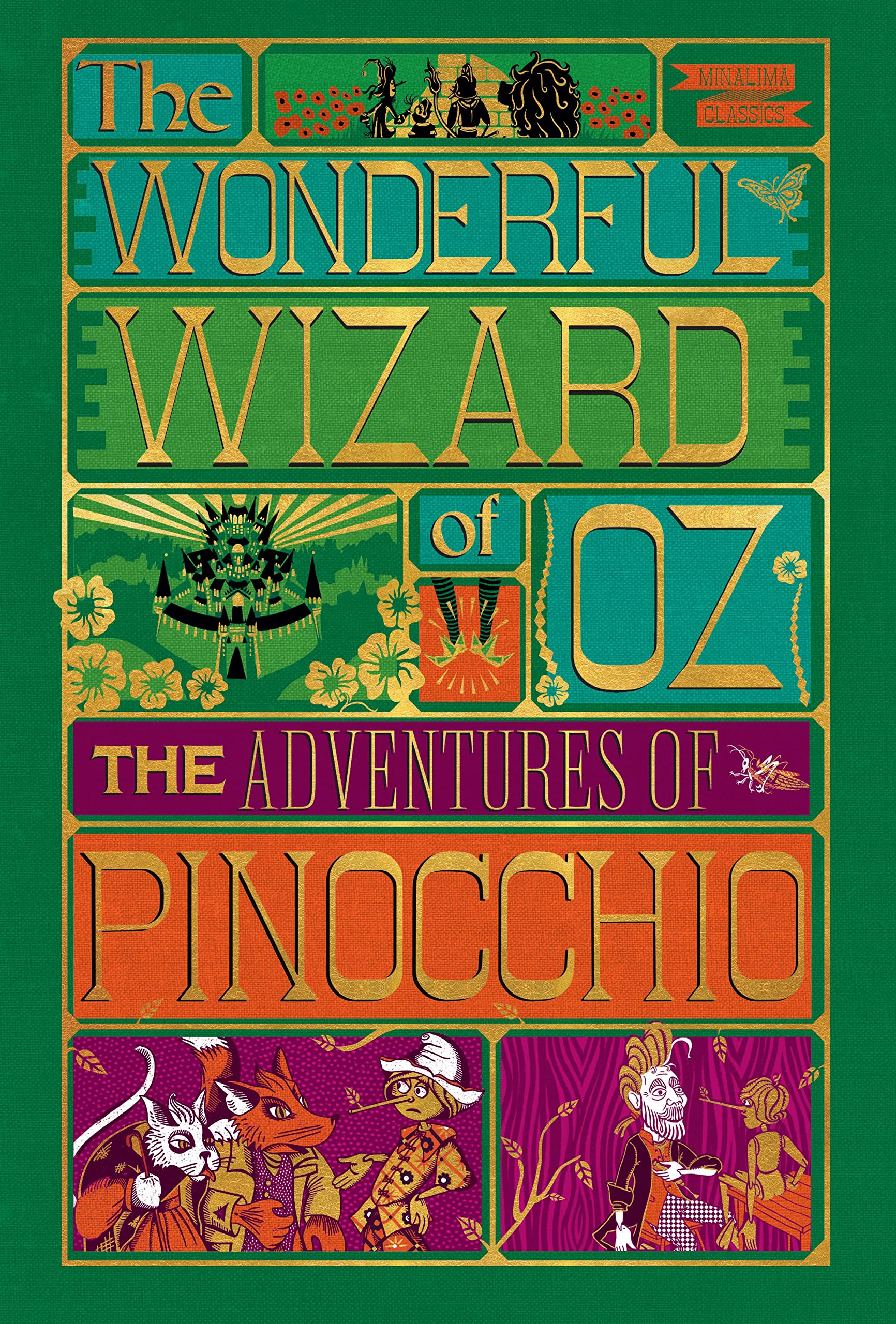 Adventures of Pinocchio and Wonderful Wizard of Oz, MinaLima Illus. Box Set: The Adventures of Pinocchio; The Wonderful Wizard of Oz