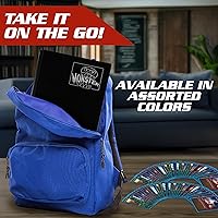 Vista 6 de Monster Binder - Álbum de tarjeta coleccionables, 9 bolsillos para tarjetas, retiene 360 de Yugioh, Magic, y Pokémon