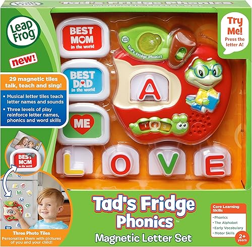 Miniatura 6 de LeapFrog Tad's Fridge Phonics - Juego de letras magnéticas pequeñas