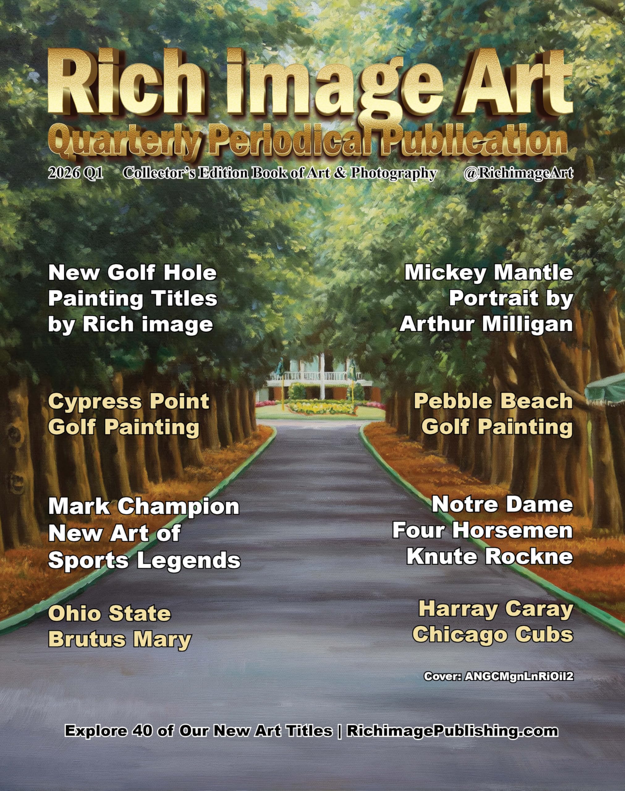 Rich image Art Quarterly Periodical 2026 beau livre à offrir