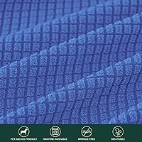 Vista 329 de CHUN YI - Funda elástica para sofá (7 piezas), funda para sofá de 3 plazas con tres respaldos y cojines separados con banda elástica, tela jacquard