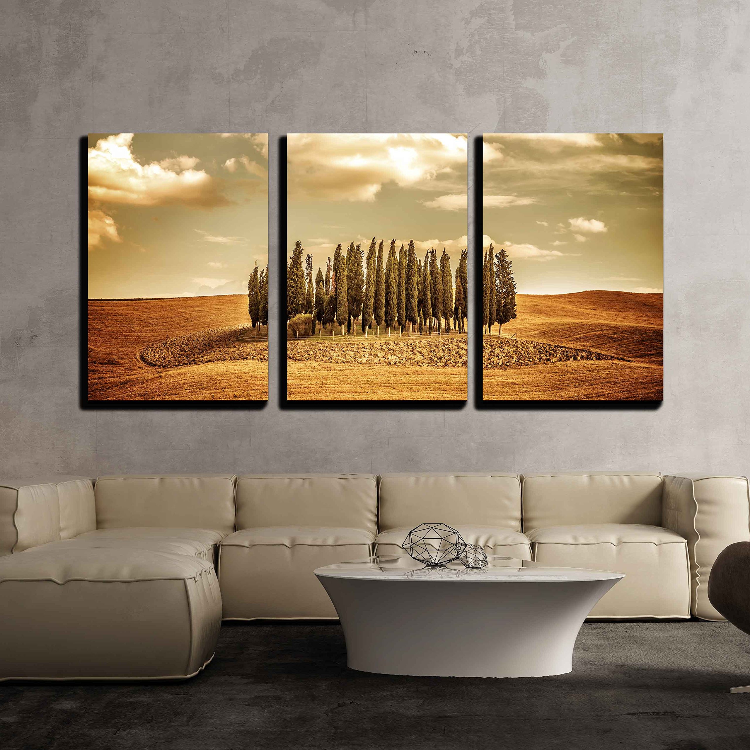 Amazon.com: wall26 - 3 Piece Canvas Wall Art - Beautiful Autumn