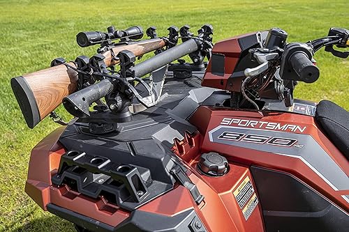 Miniatura 3 de Kolpin Rhino Grip XLR Double - Polaris Lock & Ride Sportsman y RZR - Par, negro (21553)