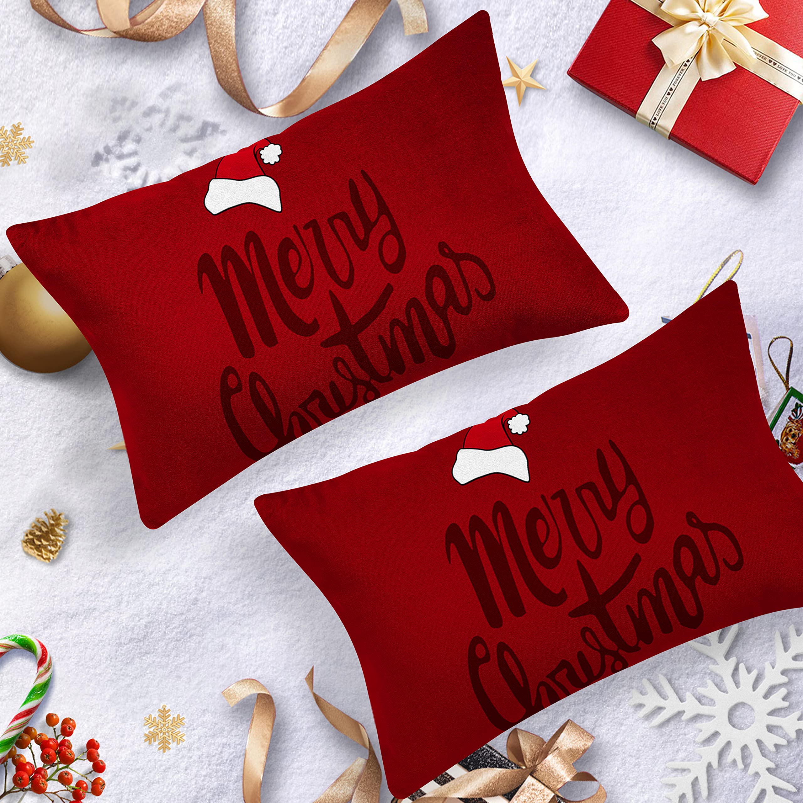AVJWWD Set di biancheria da letto natalizia,Microfibra Copripiumino con Babbo Natale e alce motivo,decorazione natalizia, set regalo per ragazzi e ragazze (Alce Rosso, 220 x 240 cm)