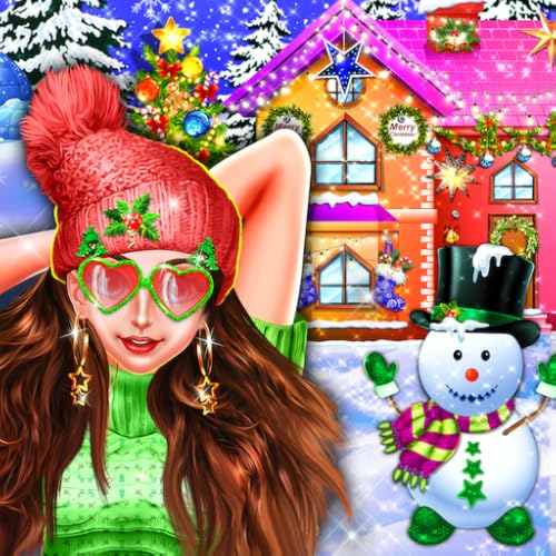 Family's Christmas Decoration - Santa Xmas Tree Magic Game-Dress Up Game for Girls-FREE