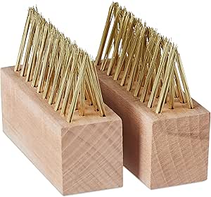 SPAZZOLE METALLO PER SGROPPATRICE GRIZZLY - Set Di 2 Ricambi Per Pulizia Fughe - Foto 3