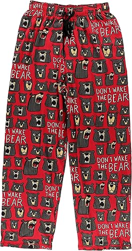 Miniatura 3 de Lazy One Bear & Bigfoot - Pantalones de pijama para hombre, pantalones separados para hombre, pantalones de descanso, divertidos, humorísticos