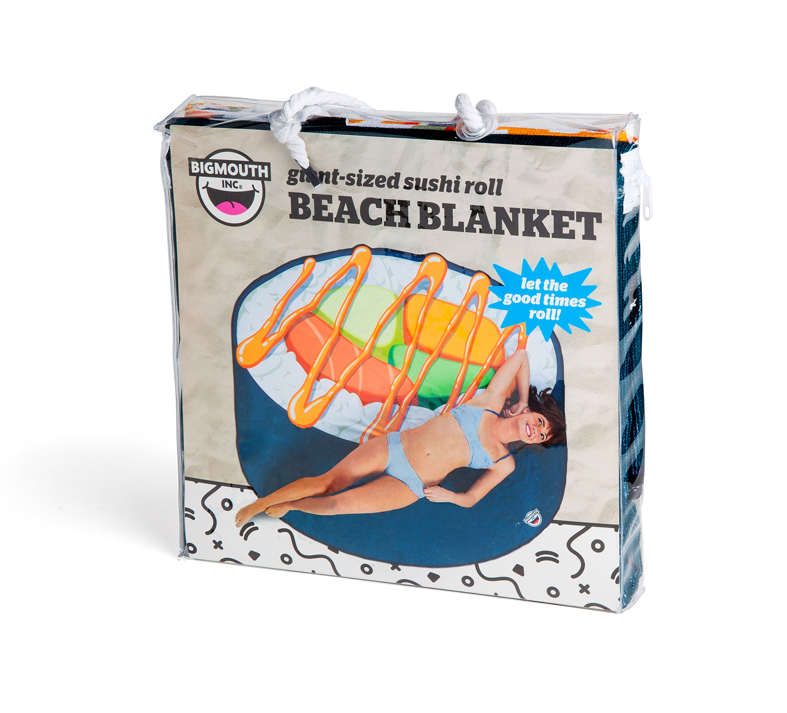 Bigmouth Inc Giant Sushi Roll Beach Blanket Bigmouth Inc Giant Sushi Roll Beach Blanket