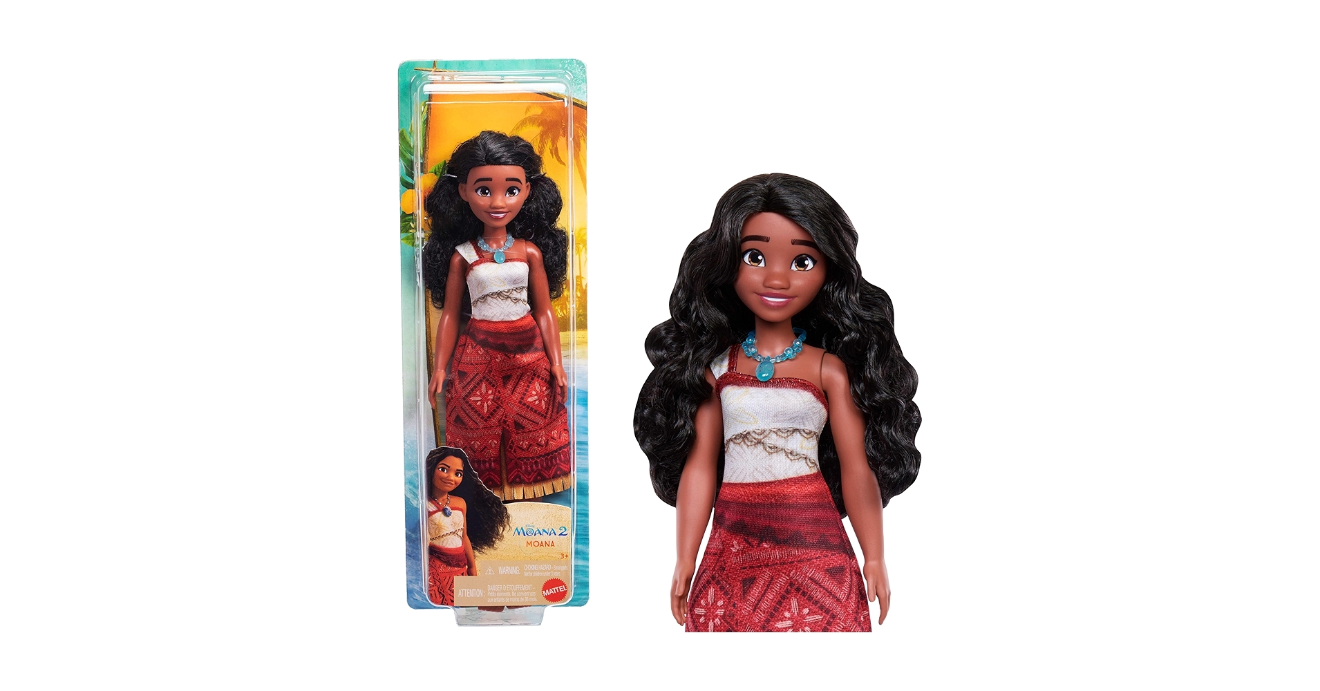 【USディズニー】モアナ2オール Amazon.com: Mattel Disney Moana 2 Voyager 2 Doll Set, Moana