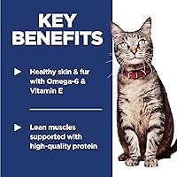 Vista 4 de Hill's Pet Nutrition Science Diet Alimento seco para gatos, adulto, receta de pollo, bolsa de 4 libras